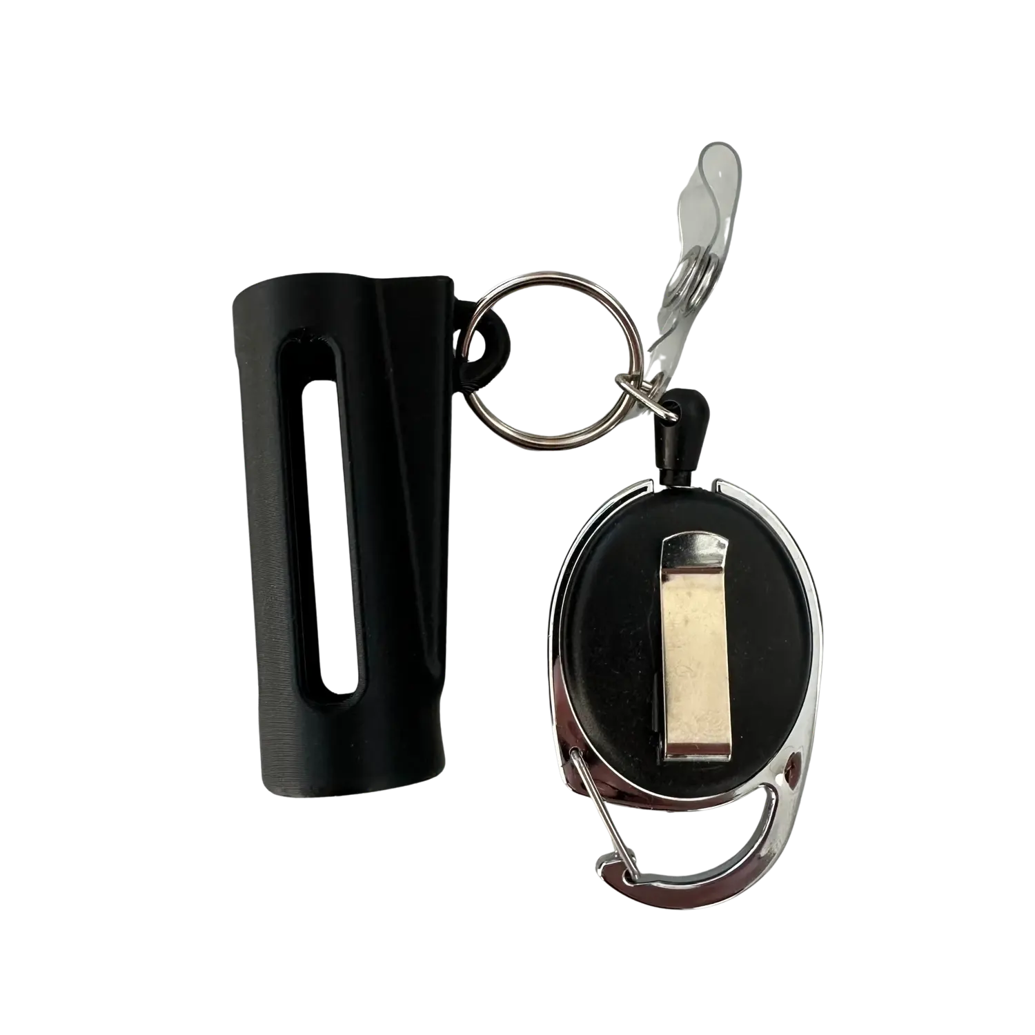 Clipper-Halterung in Schwarz – Praktischer Clip für unterwegs