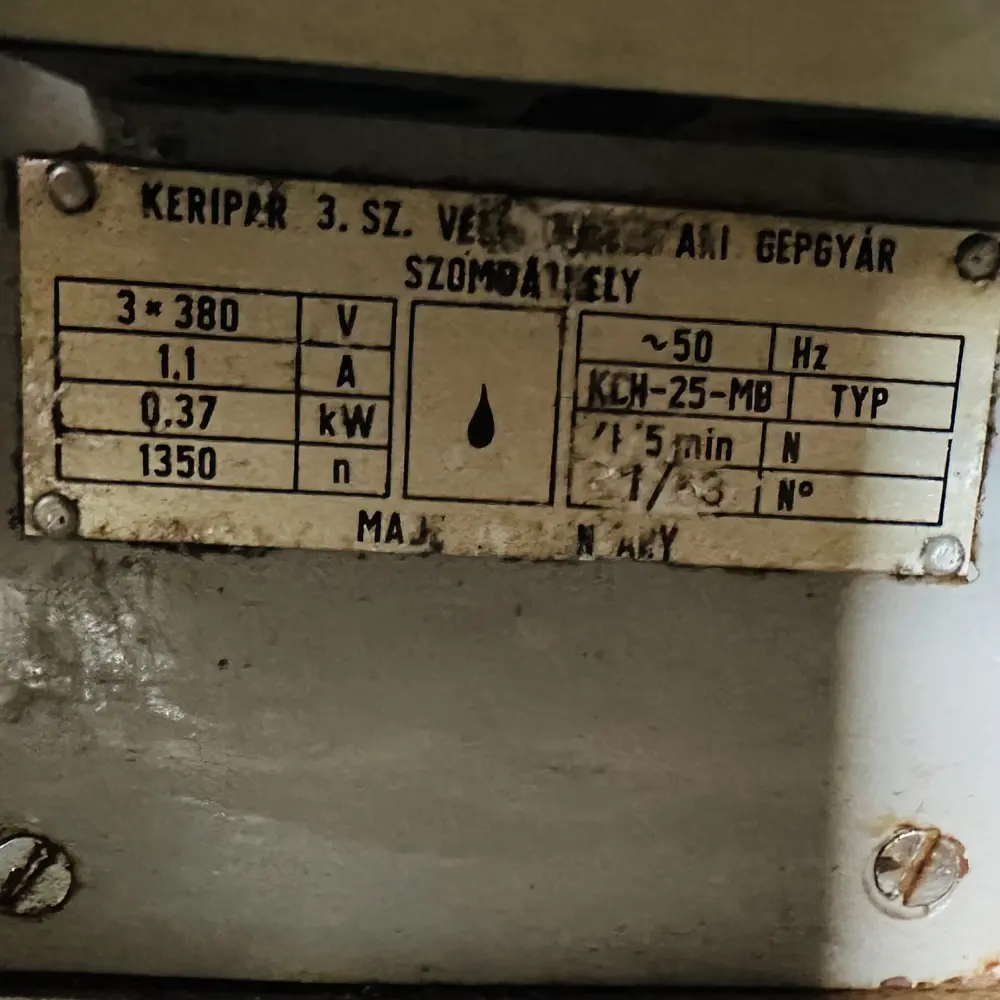 Zahnrad für Schneckenantrieb Keripar KCN-25-MB (PETG) - Übertragungszahnrad