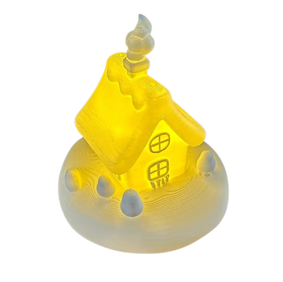 Teelichthaus „Winterlandschaft“ – Stimmungsvolle 3D-Druck Deko